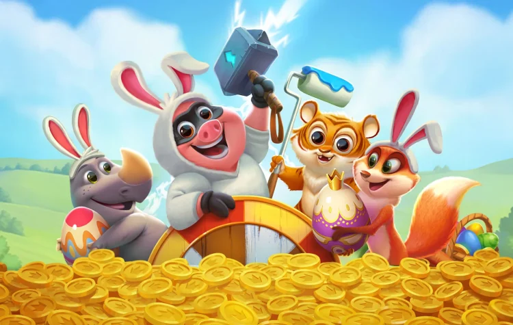 Coin Master de Moon Active : un jeu mobile gratuit populaire