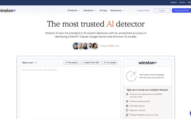 Winston AI : le logiciel IA pour détecter les textes avec patterns IA