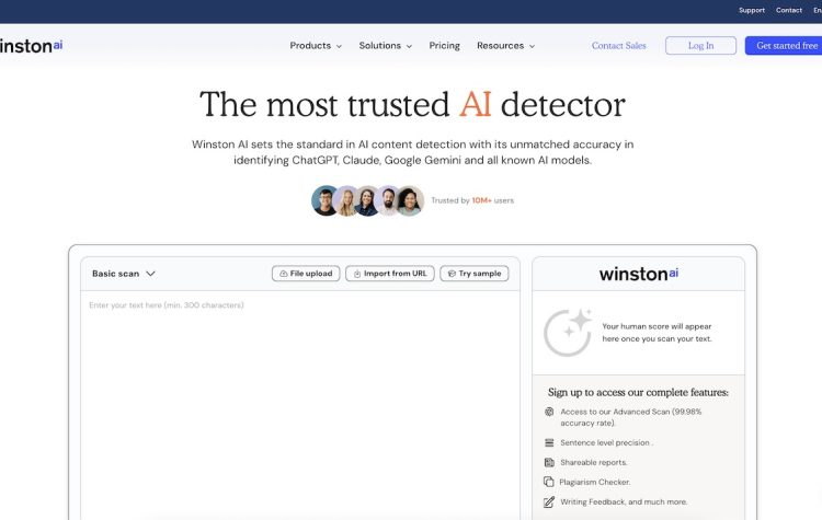 Winston AI : le logiciel IA pour détecter les textes avec patterns IA