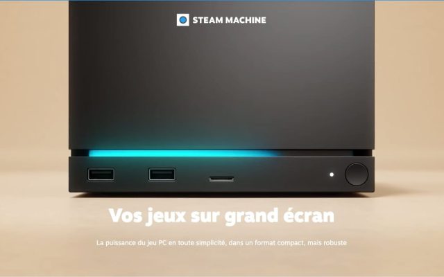 Valve prévoit quatre bundles différents pour la commercialisation de la Steam Machine