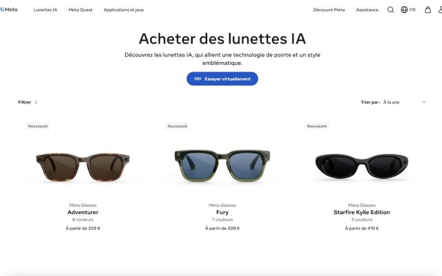 Meta lance ses lunettes connectées entrée de gamme : un pas vers l&rsquo;après-smartphone