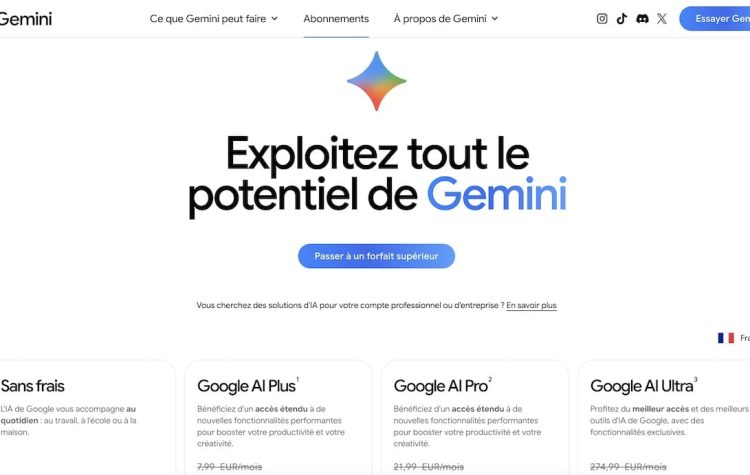 Google et la technologie IA de pointe de Gemini 4